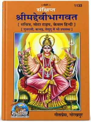 Shreemad Devi Bhagwat Mahapuran – Sachitra, 2 Volumes (Hindi–Sanskrit)